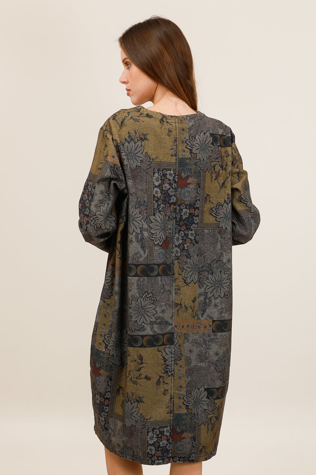 Haljina s patchwork uzorkom