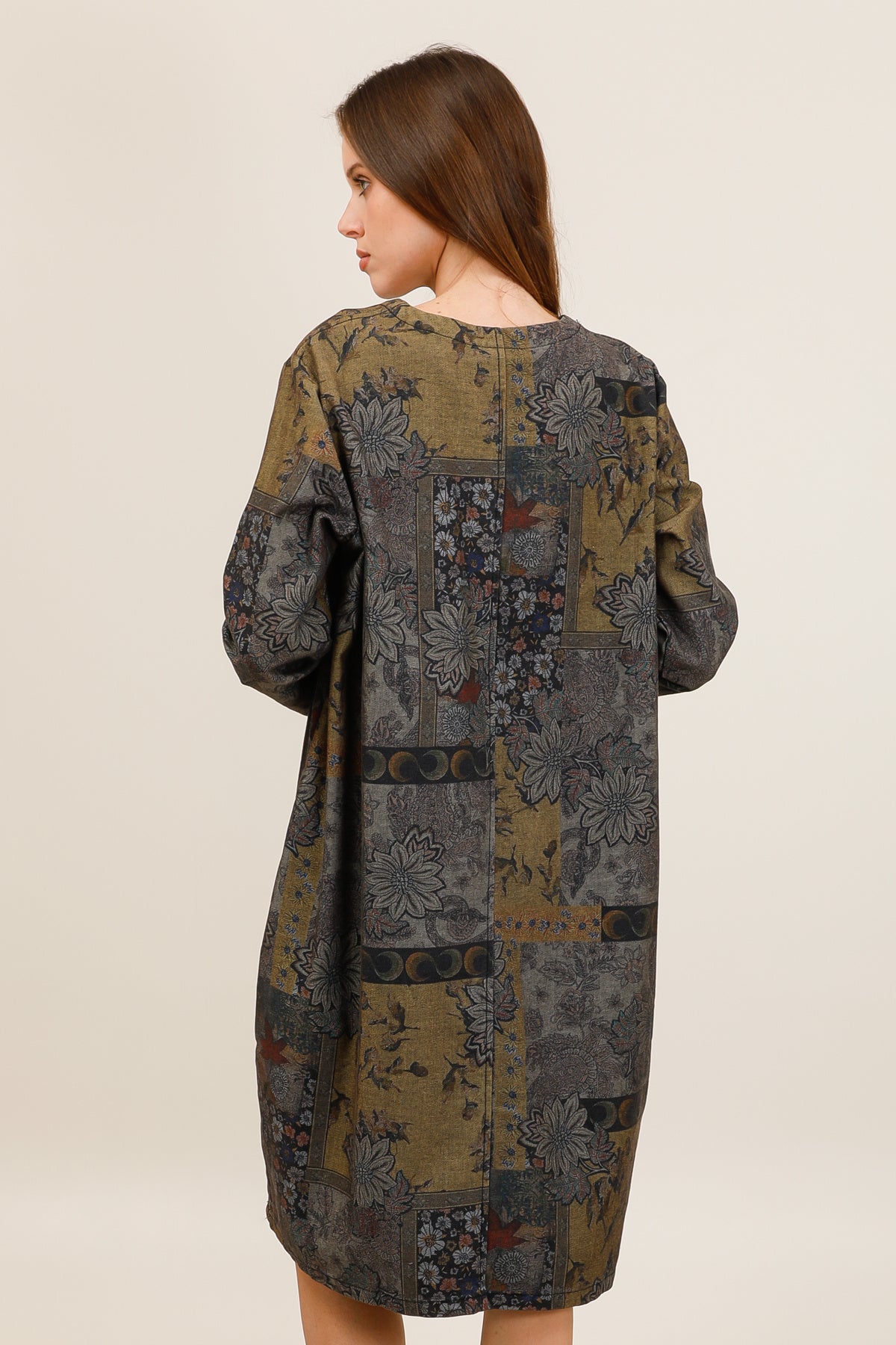 Haljina s patchwork uzorkom
