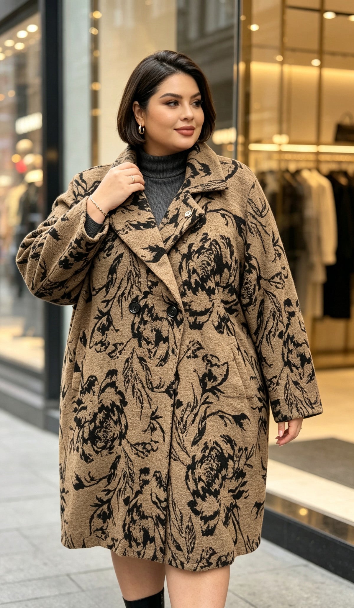 Kaput Floral Jacquard