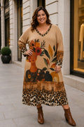Haljina s leopard printom