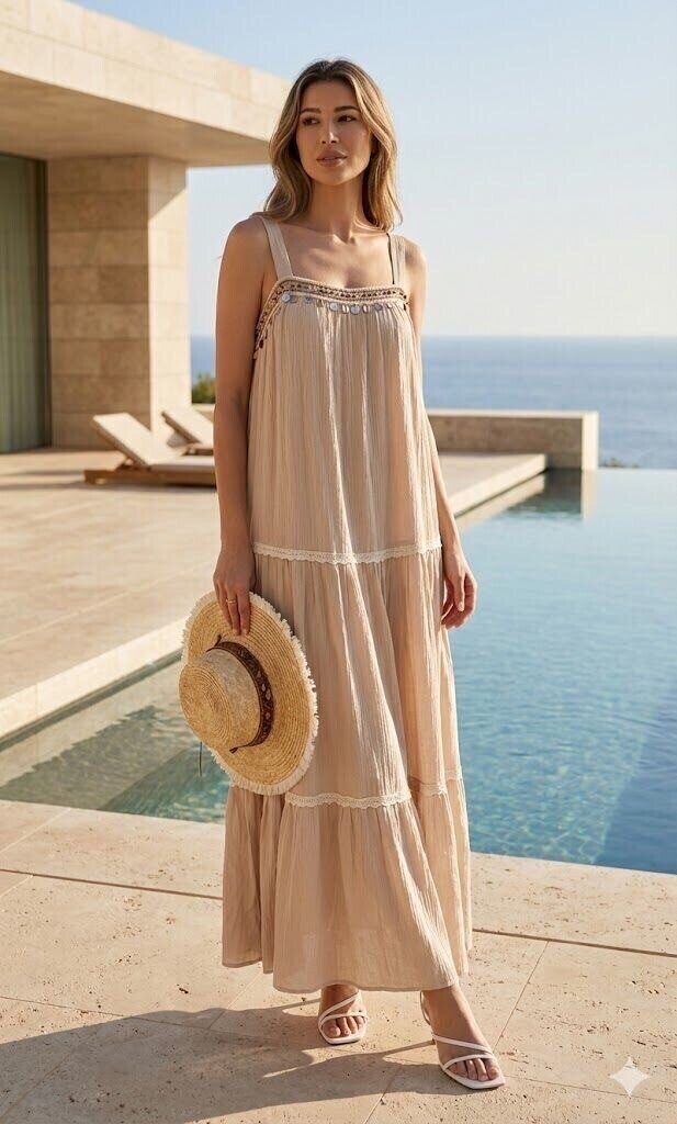 Boho maxi haljina