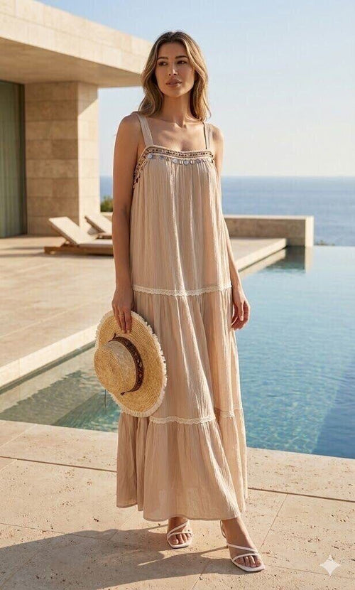 Boho maxi haljina